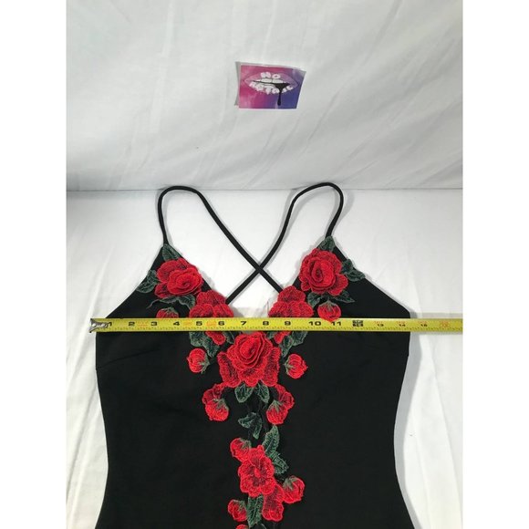 Windsor Little Black Dress Womens sz Small Black - Picture 3 of 9